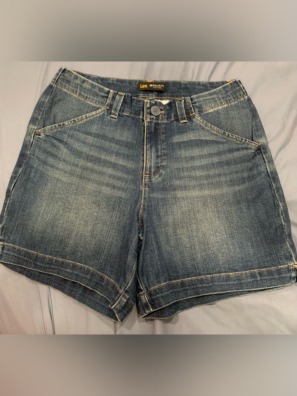 Lee Denim Shorts in Blue